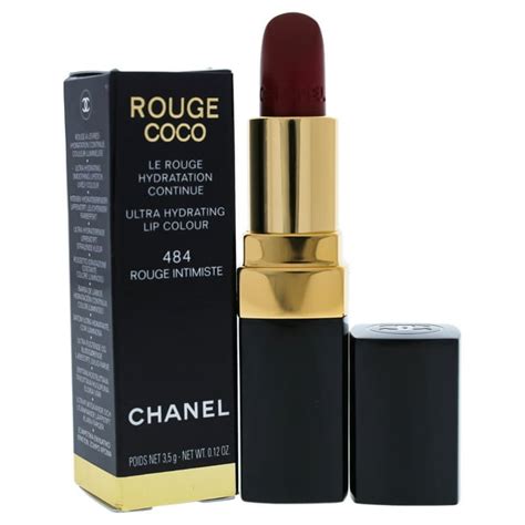 chanel rouge coco 484 rouge intimiste review|Chanel Rouge Coco lip color.